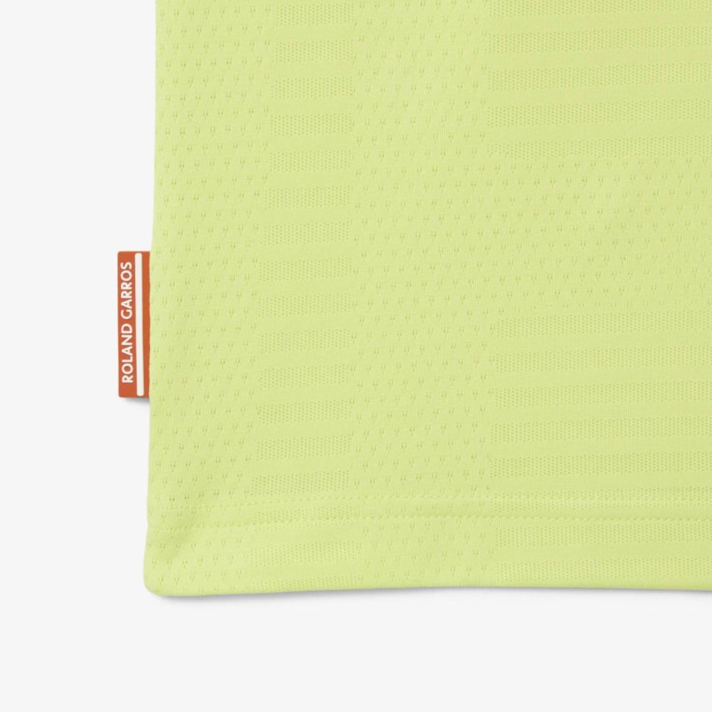 Imagem 4 do produto Camiseta Polo Lacoste de Algodão com Detalhe Rendado Modelagem reta Masculina