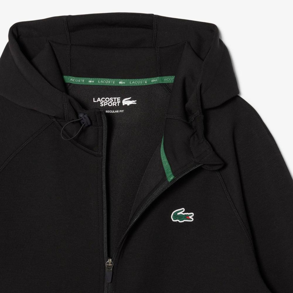 Imagem 5 do produto Blusão Moletom com Capuz e Zíper Sport Stretch Lacoste Masculino