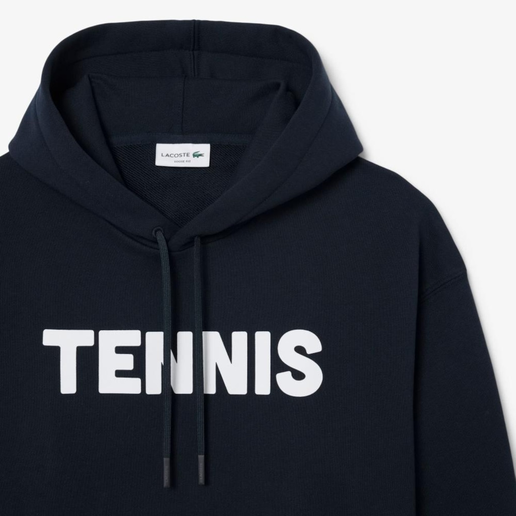 Imagem 4 do produto Blusão Moletom com Estampa de Tênis Lacoste Masculino