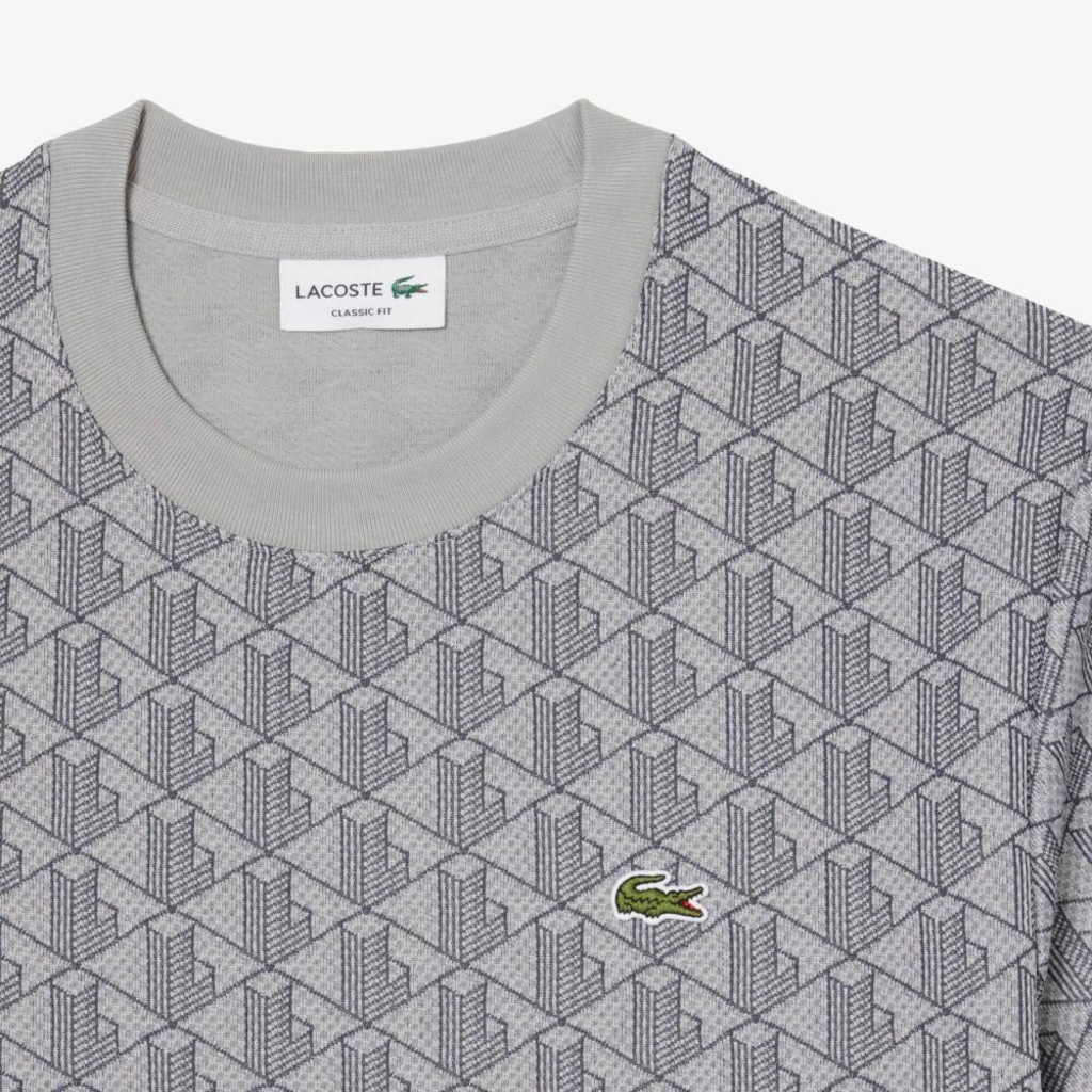Imagem 5 do produto Camiseta Jacquard com Monograma Lacoste Masculina