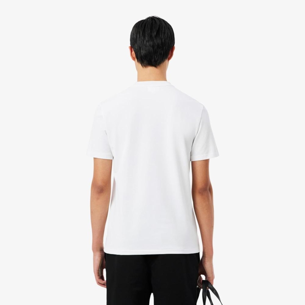 Imagem 4 do produto Camiseta piqué com marca de jacquard Lacoste Masculina