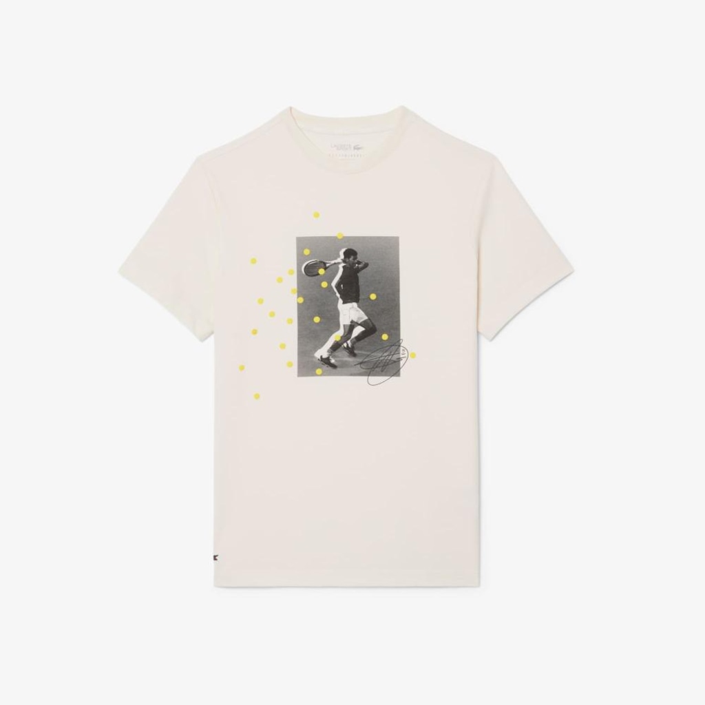 Imagem 3 do produto Camiseta Lacoste Tennis x Novak Djokovic Gráfica Masculina