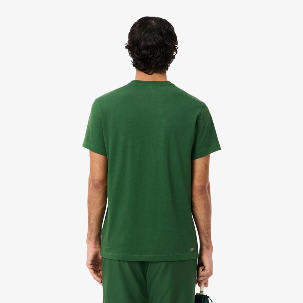 Imagem 2 do produto Camiseta Esportiva Ultra Dry com Estampa Gráfica Lacoste Masculina
