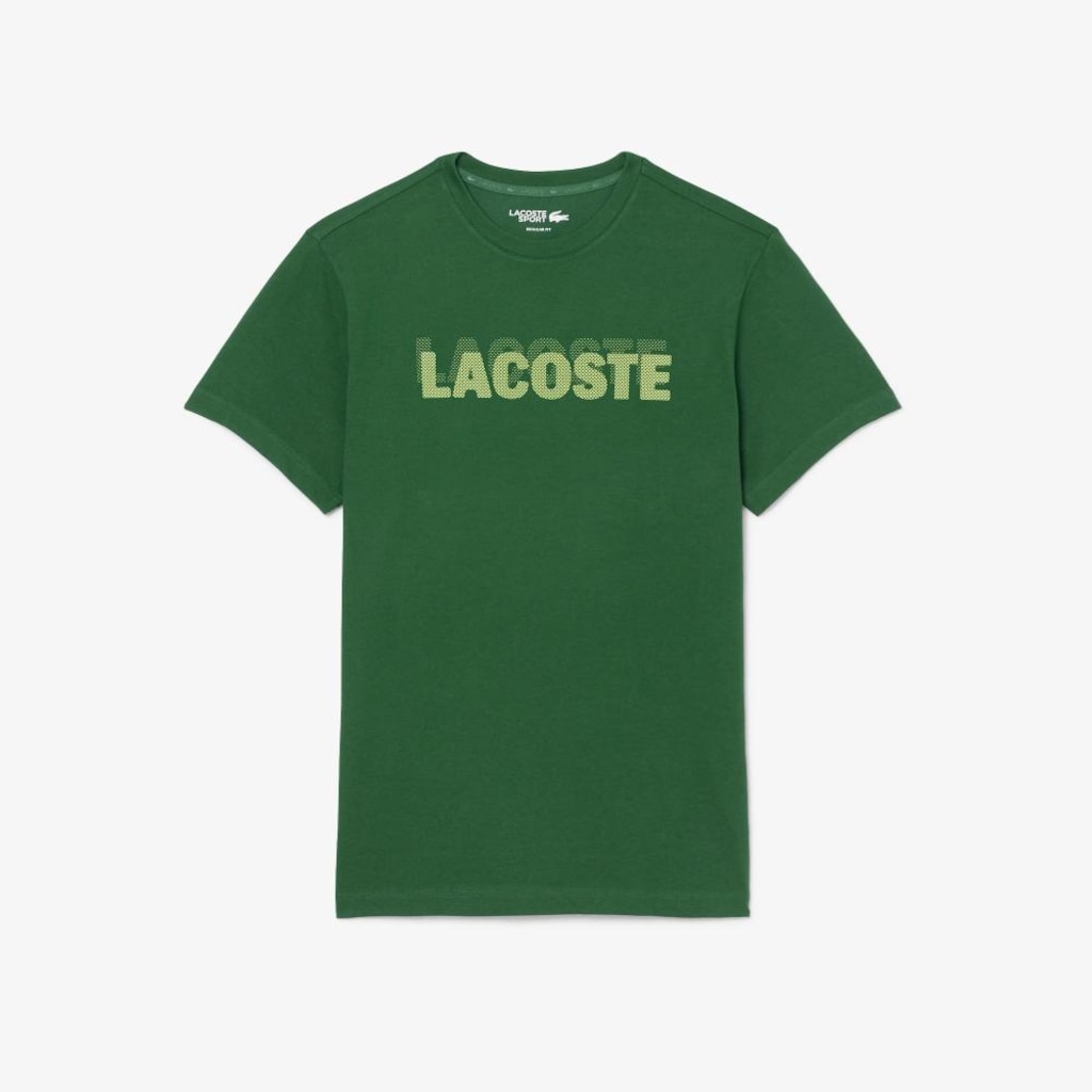 Imagem 3 do produto Camiseta Esportiva Ultra Dry com Estampa Gráfica Lacoste Masculina