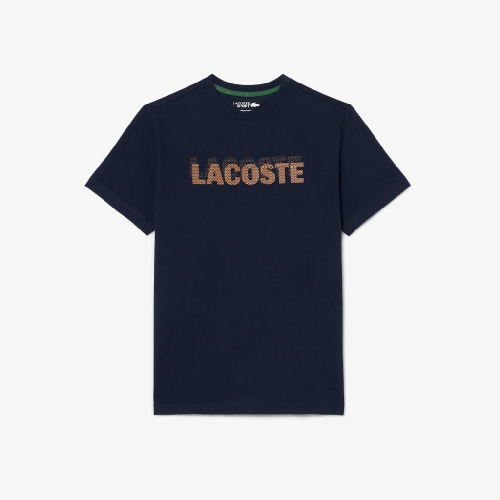 Imagem 3 do produto Camiseta Esportiva Ultra Dry com Estampa Gráfica Lacoste Masculina