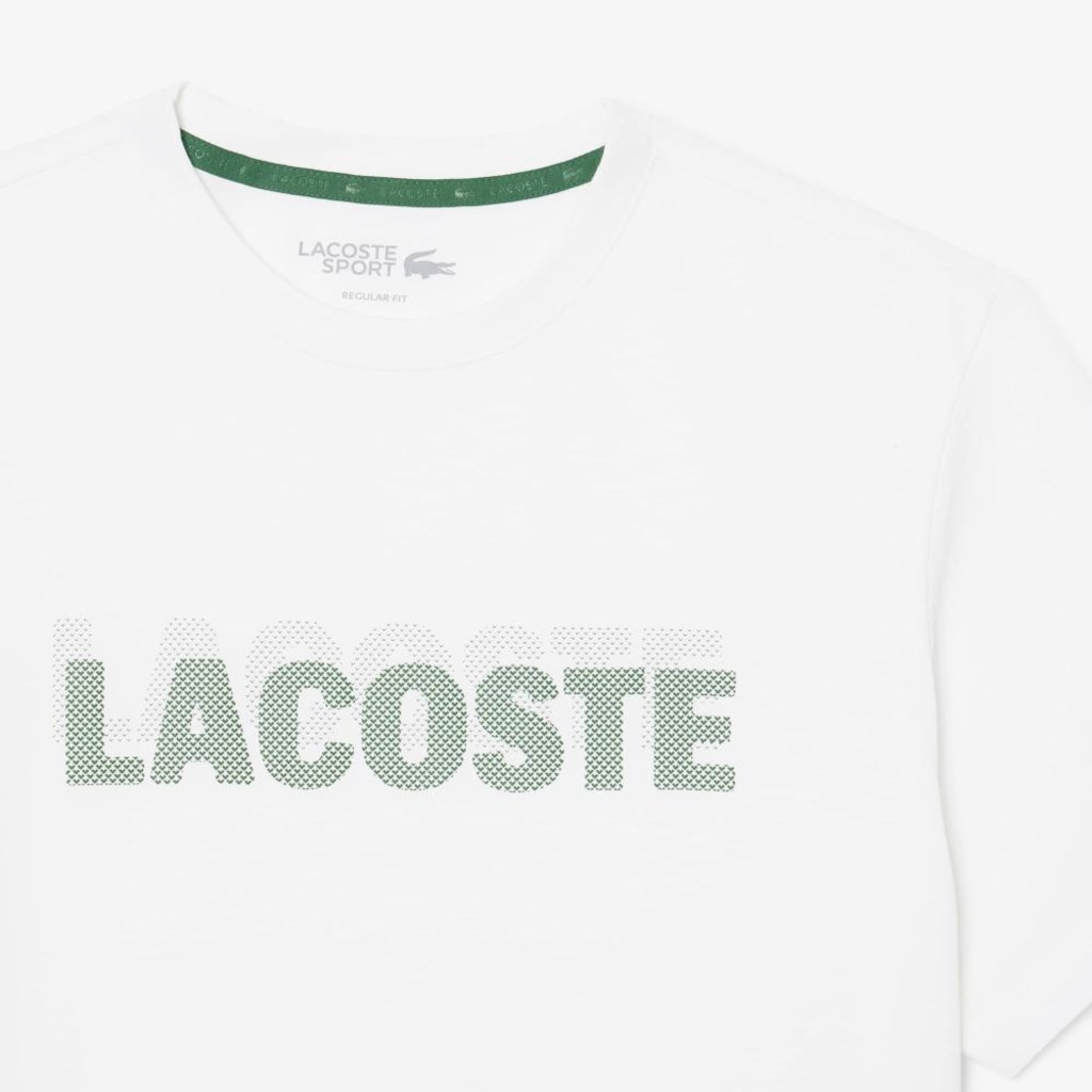 Imagem 4 do produto Camiseta Esportiva Ultra Dry com Estampa Gráfica Lacoste Masculina