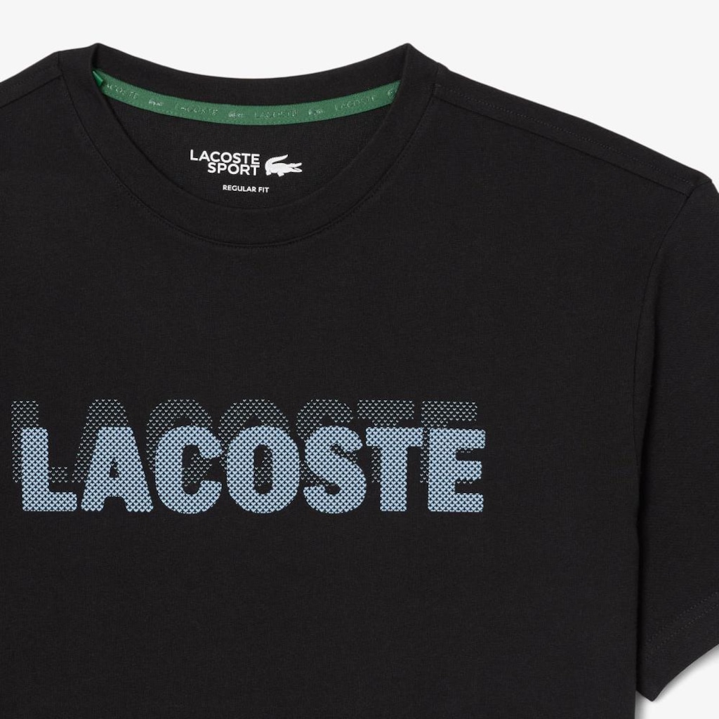 Imagem 4 do produto Camiseta Esportiva Ultra Dry com Estampa Gráfica Lacoste Masculina