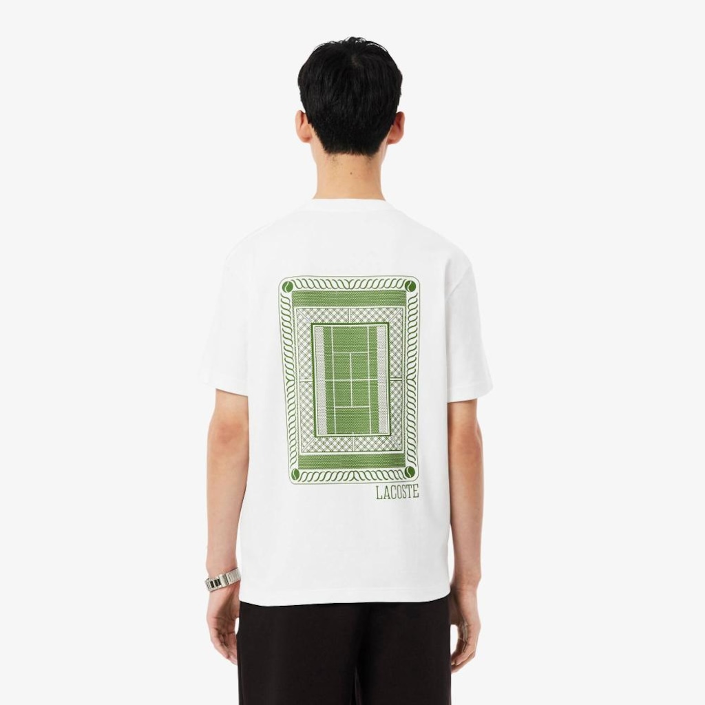 Imagem 4 do produto Camiseta em malha estampada Lacoste Masculina