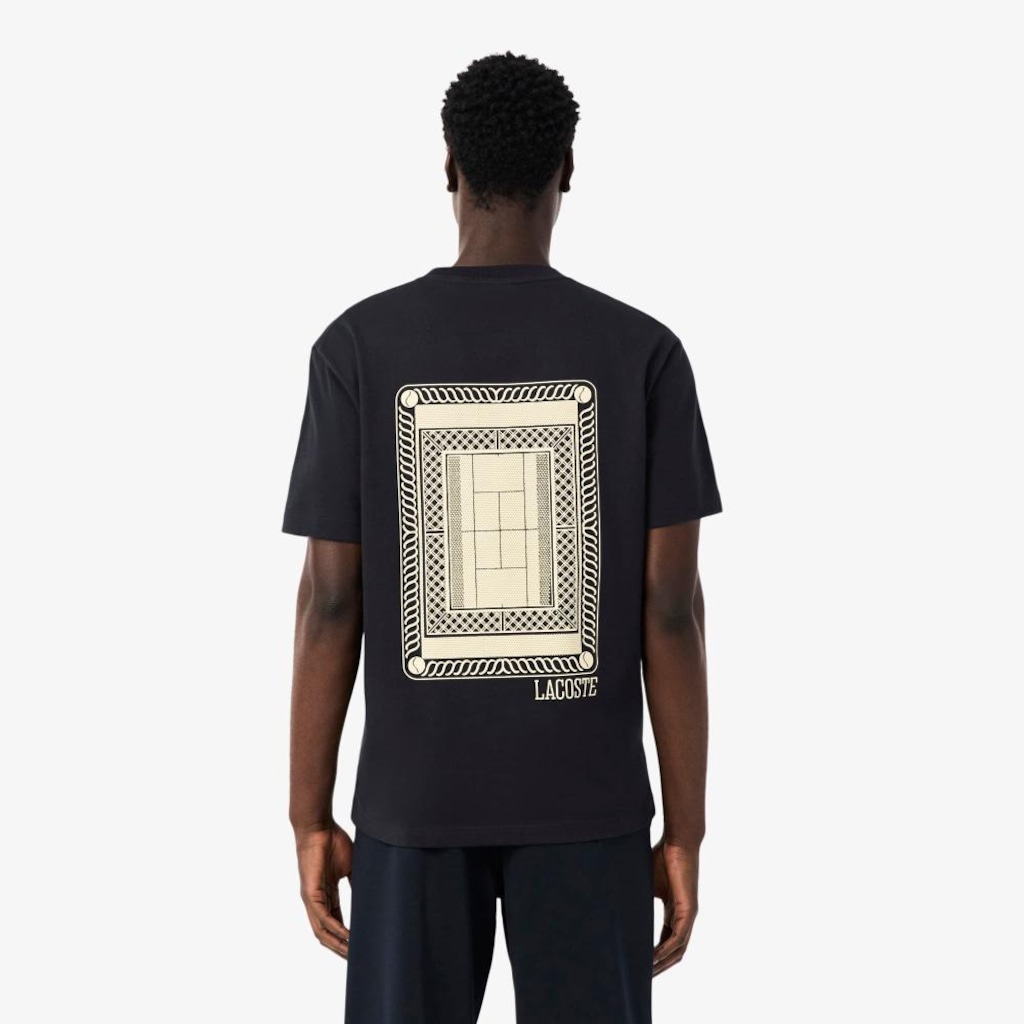 Imagem 2 do produto Camiseta em malha estampada Lacoste Masculina