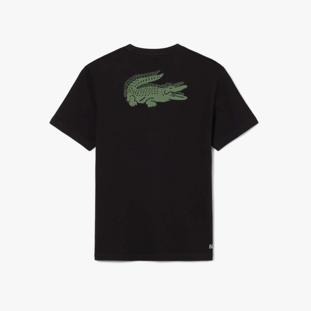 Imagem 4 do produto Camiseta Esportiva Ultra Dry com Estampa de Crocodilo Lacoste Masculina
