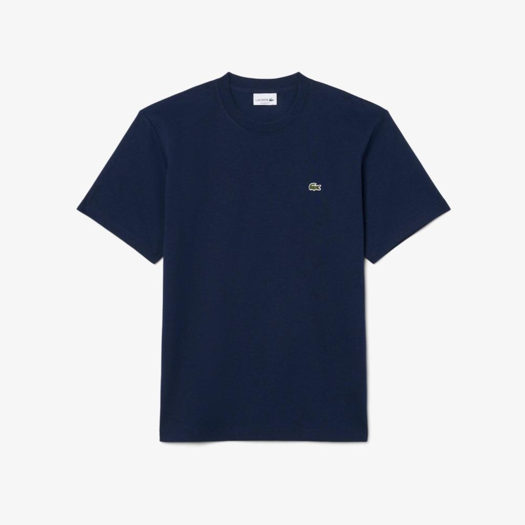 Imagem 3 do produto Camiseta de malha de algodão pesado Lacoste Masculina