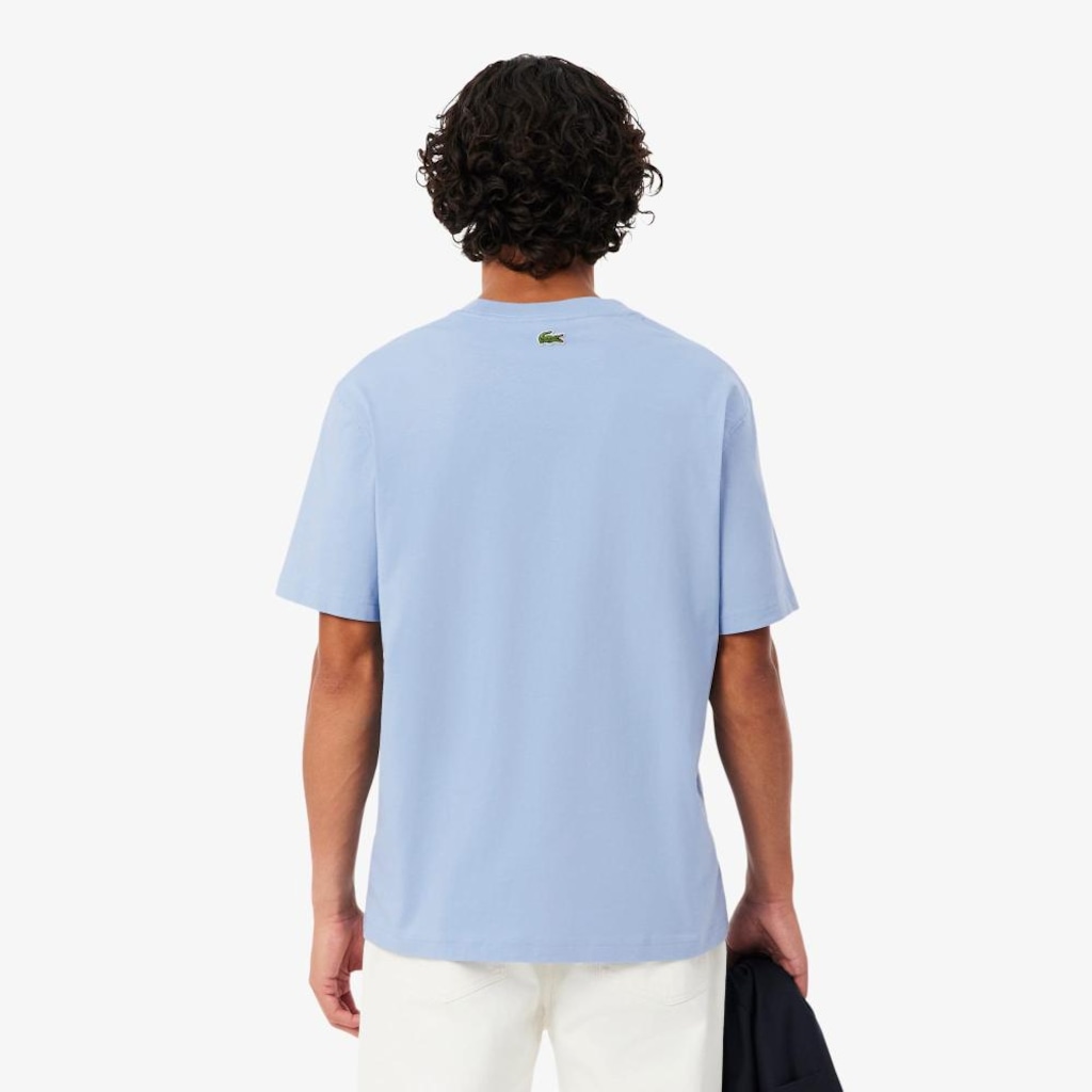 Imagem 2 do produto Camiseta de Algodão Estampada Lacoste Masculina