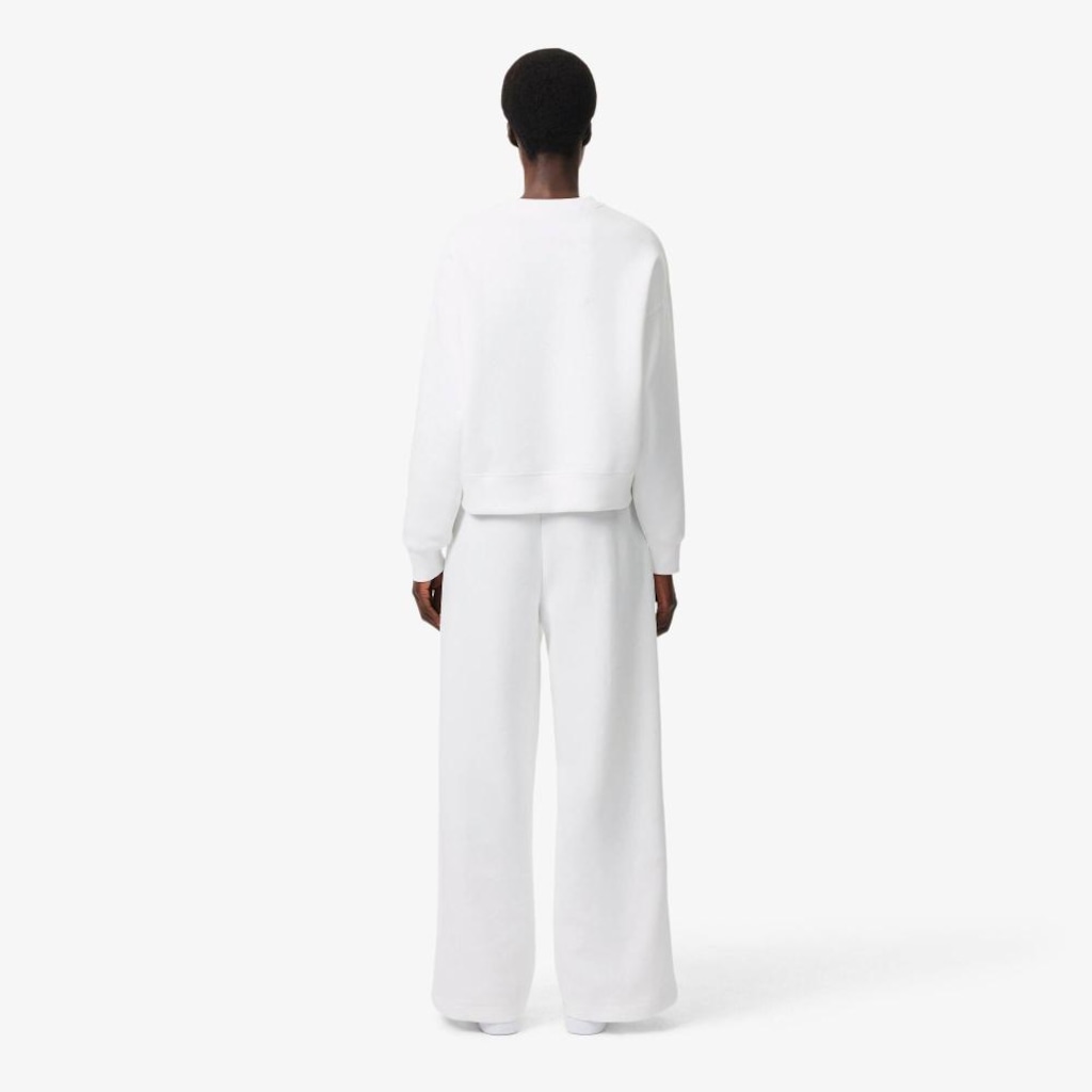 Imagem 4 do produto Calças de Moletom em malha com Modelagem Ampla Lacoste Feminina