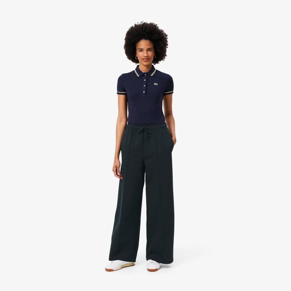 Imagem 2 do produto Calças de Moletom em malha com Modelagem Ampla Lacoste Feminina