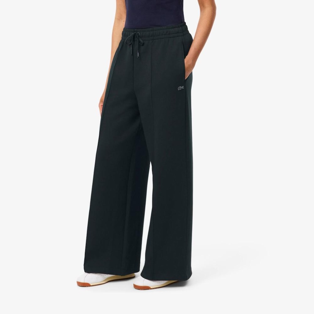 Imagem 3 do produto Calças de Moletom em malha com Modelagem Ampla Lacoste Feminina