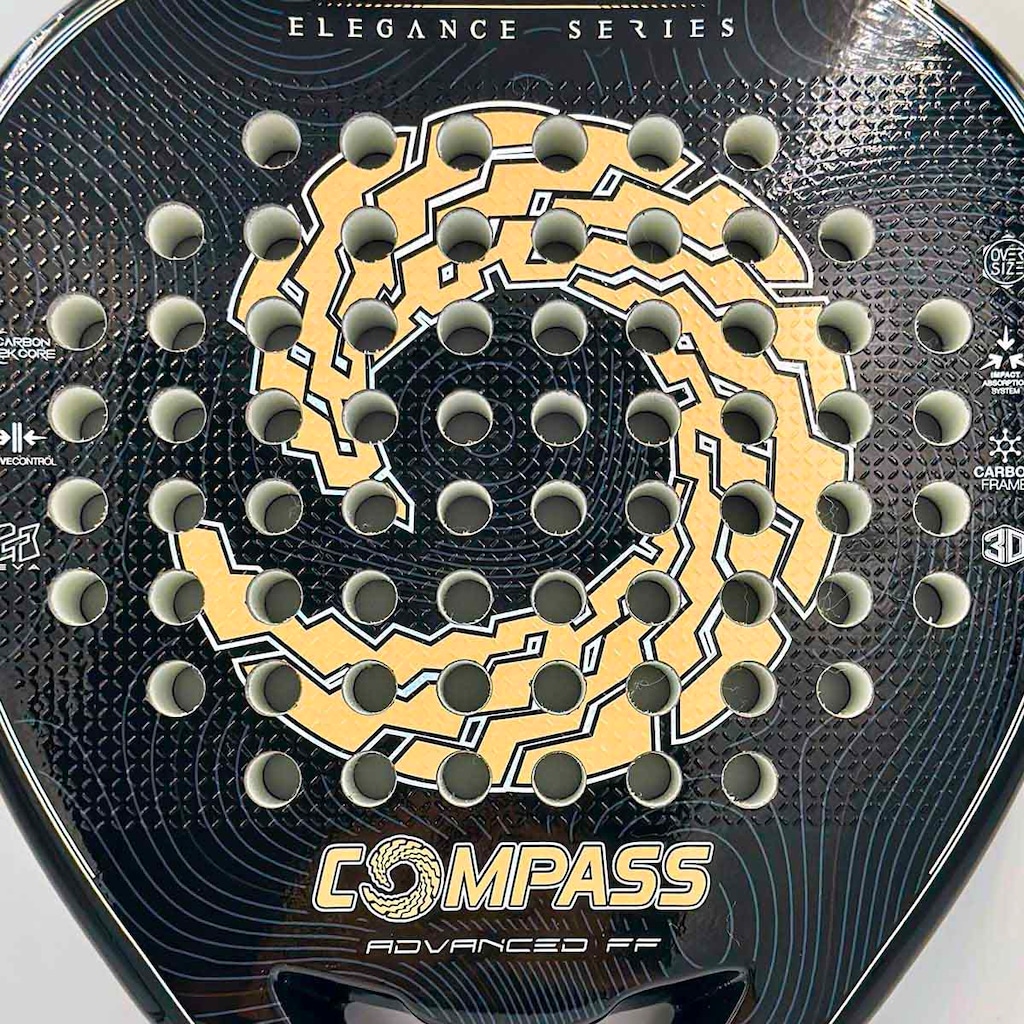 Imagem 5 do produto Raquete de Padel Compass Advanced FF 12k 2026 Fede Fleitas