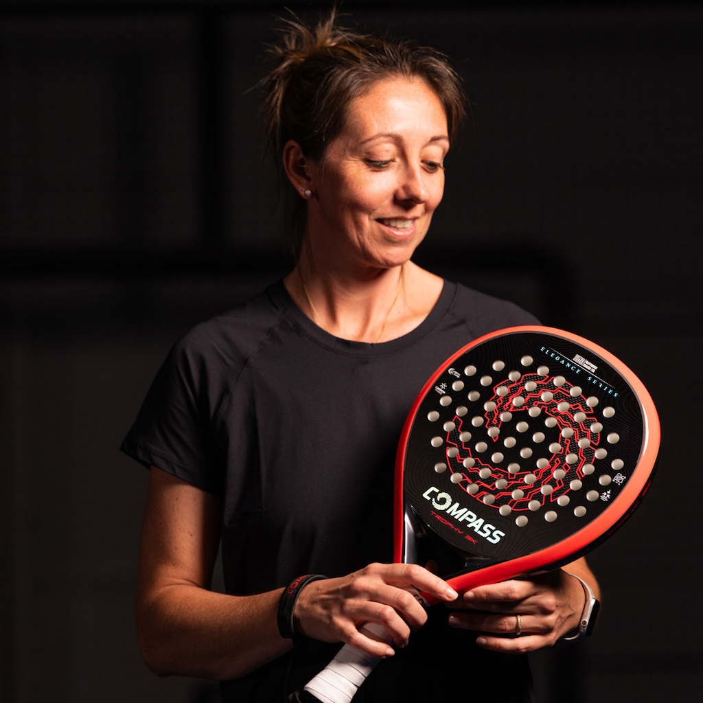 Imagem 2 do produto Raquete de Padel Compass Trophy 3k 2026