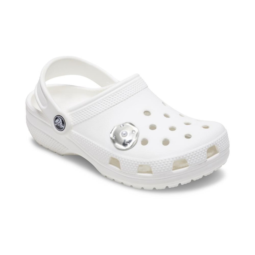 Imagem 2 do produto Jibbitz™ Crocs Disco de Prata e Pérola