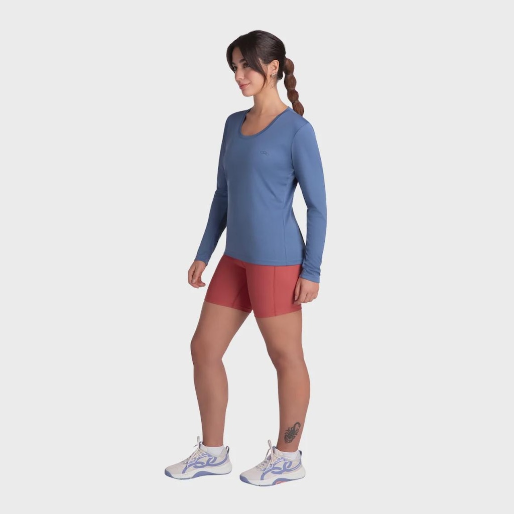 Imagem 2 do produto Camiseta Olympikus Essential Manga Longa Feminina