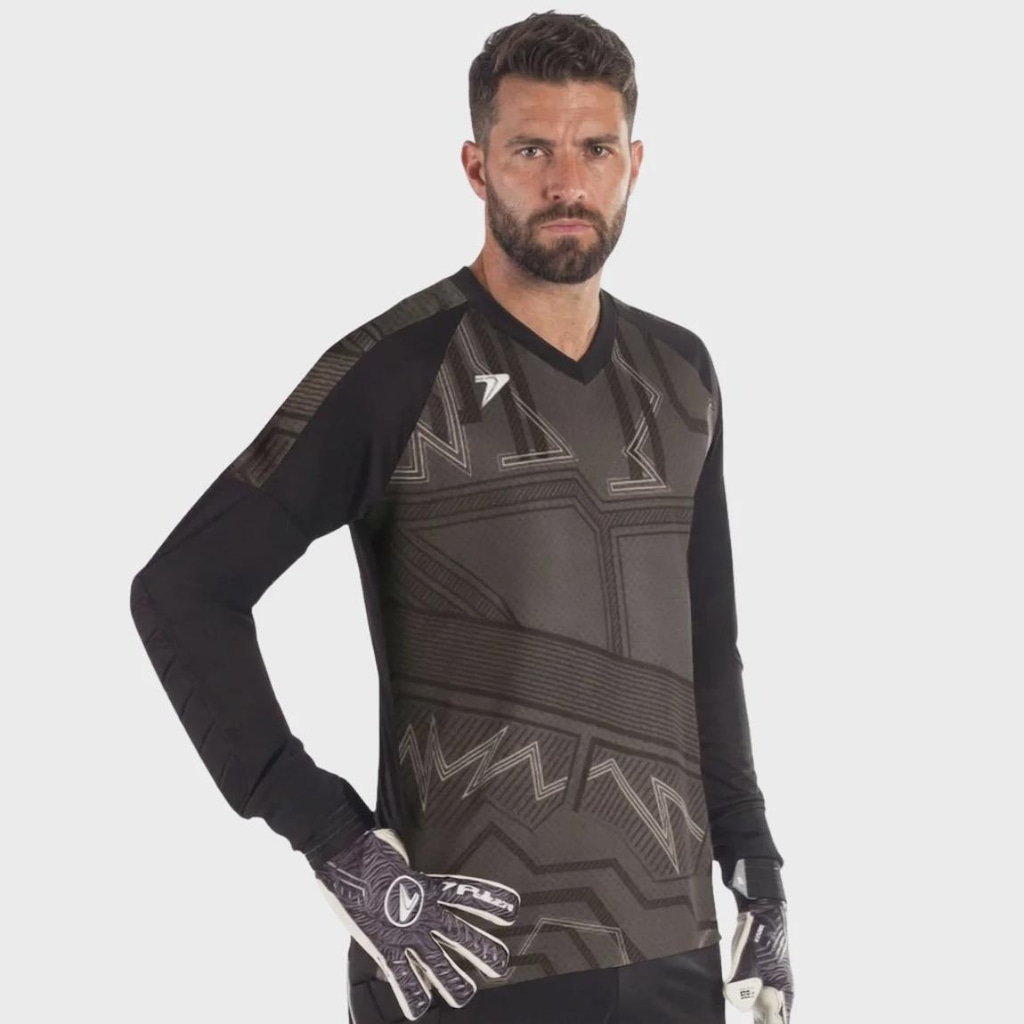 Imagem 2 do produto Camisa Poker Goleiro Manga Longa Sublimada Flash Masculino