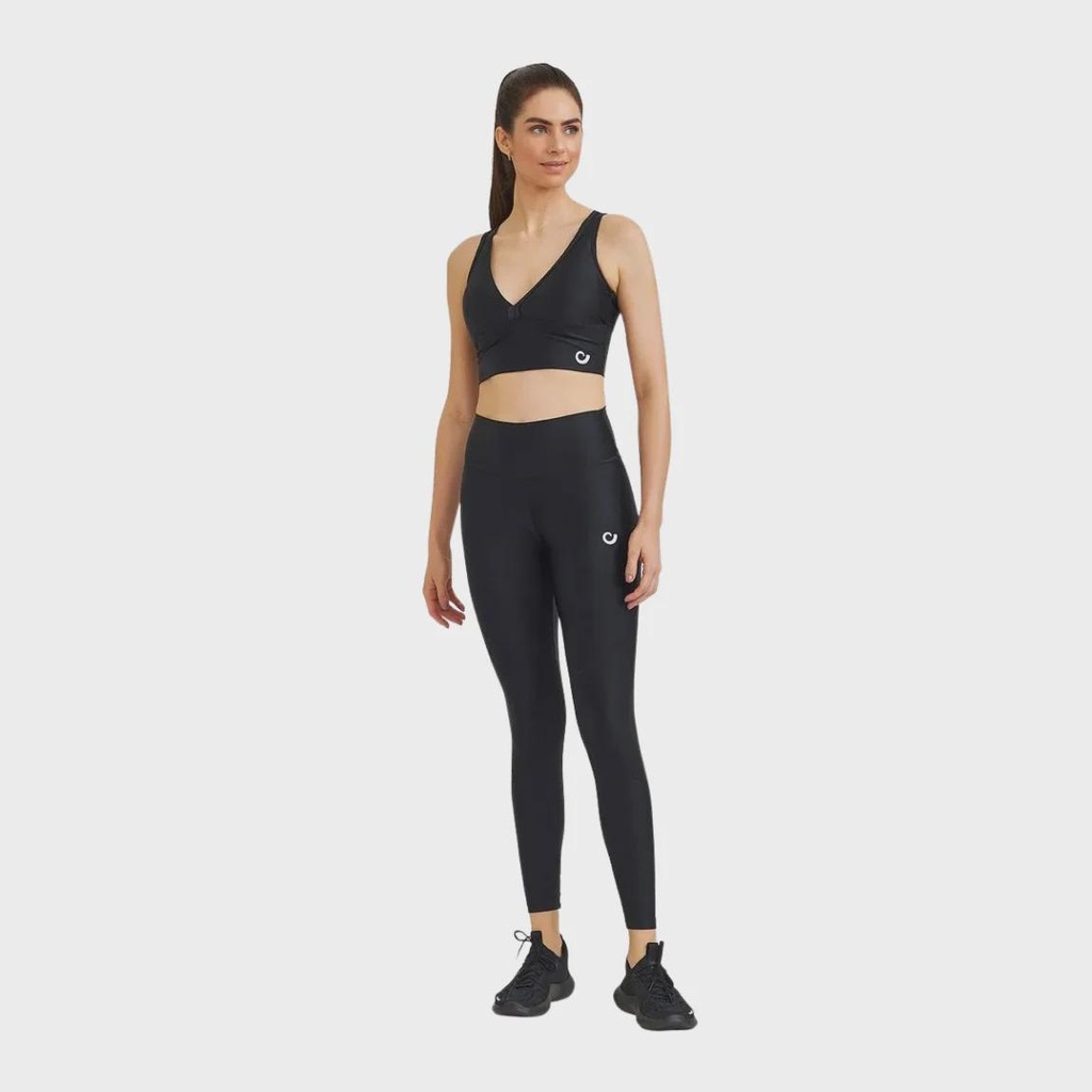 Imagem 3 do produto Calça Legging Caju Brasil Atletika Recortes Classica - Feminino