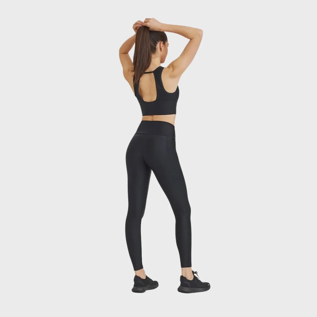 Imagem 4 do produto Calça Legging Caju Brasil Atletika Recortes Classica - Feminino