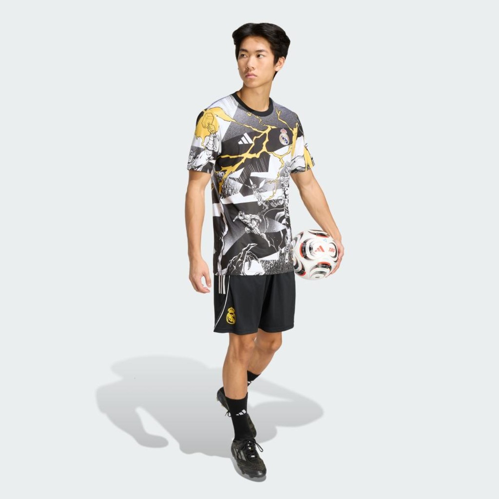 Imagem 4 do produto Camisa Pré-Jogo Real Madrid Vingadores 25/26 adidas Masculina