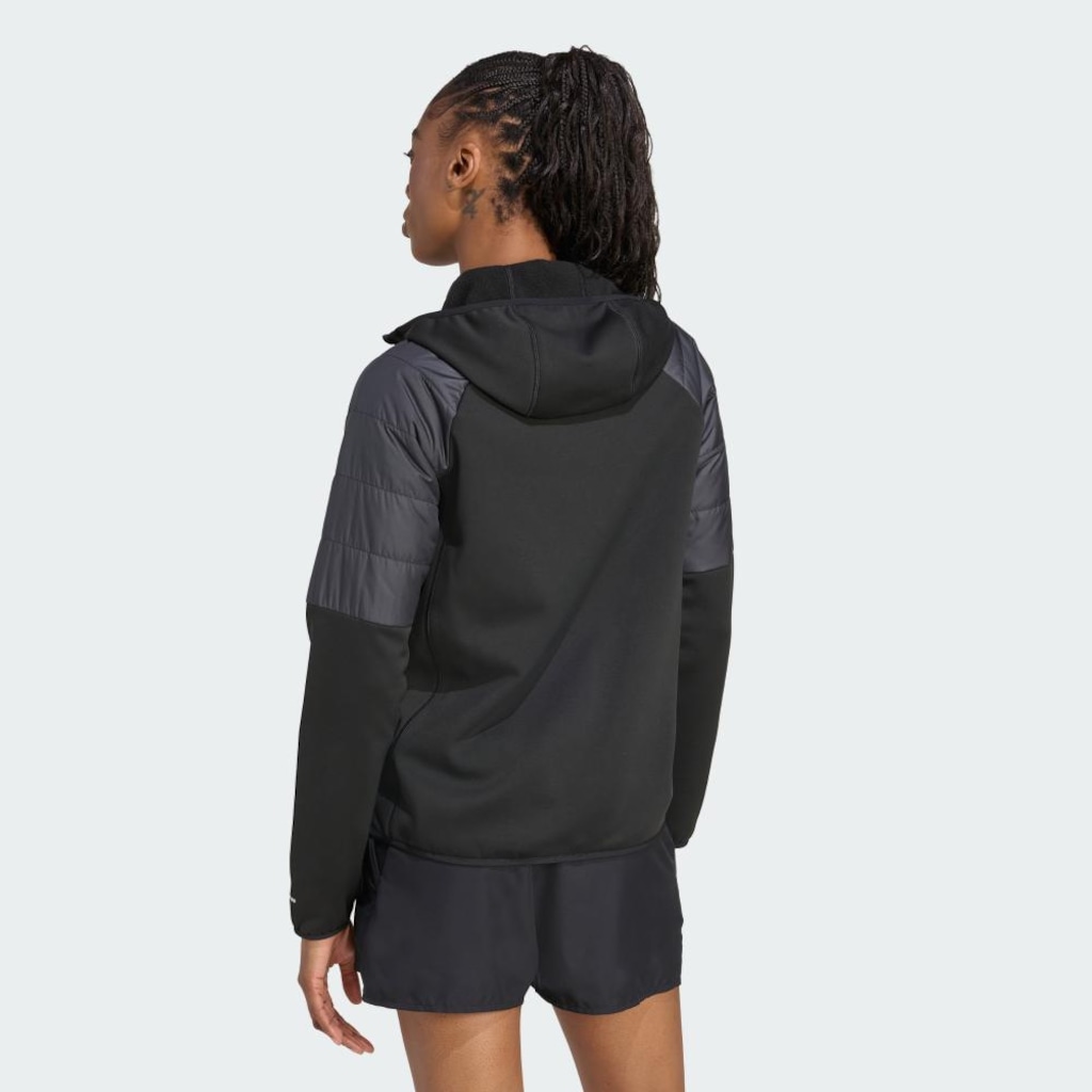 Imagem 3 do produto Jaqueta Capuz Híbrida Isolamento Terrex Multi CLIMAWARM adidas Feminina