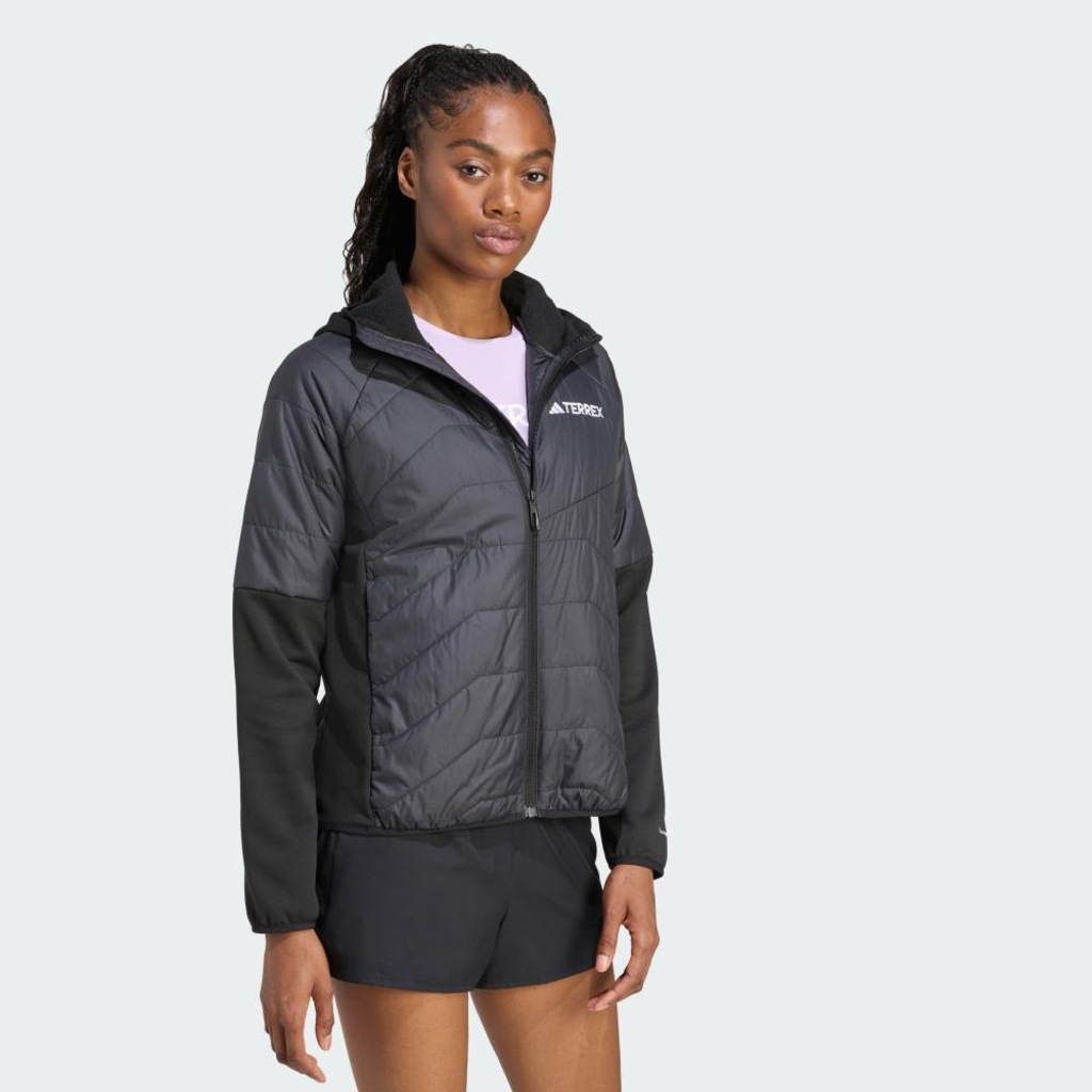 Imagem 4 do produto Jaqueta Capuz Híbrida Isolamento Terrex Multi CLIMAWARM adidas Feminina