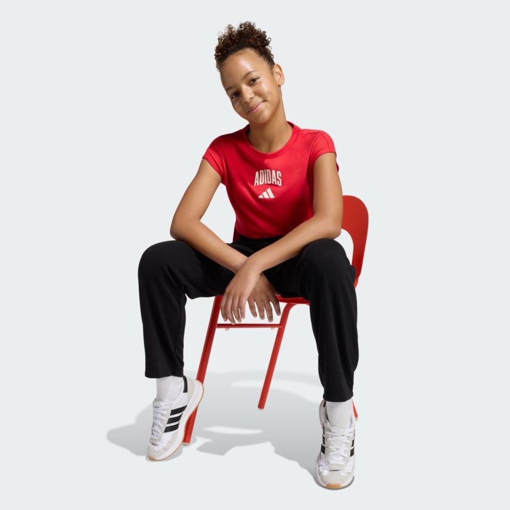 Imagem 4 do produto Camiseta Infantil Adidas Seasonals Collegiate Typography