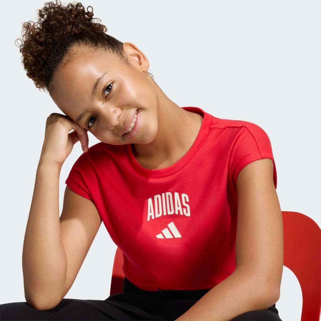 Imagem 5 do produto Camiseta Infantil Adidas Seasonals Collegiate Typography