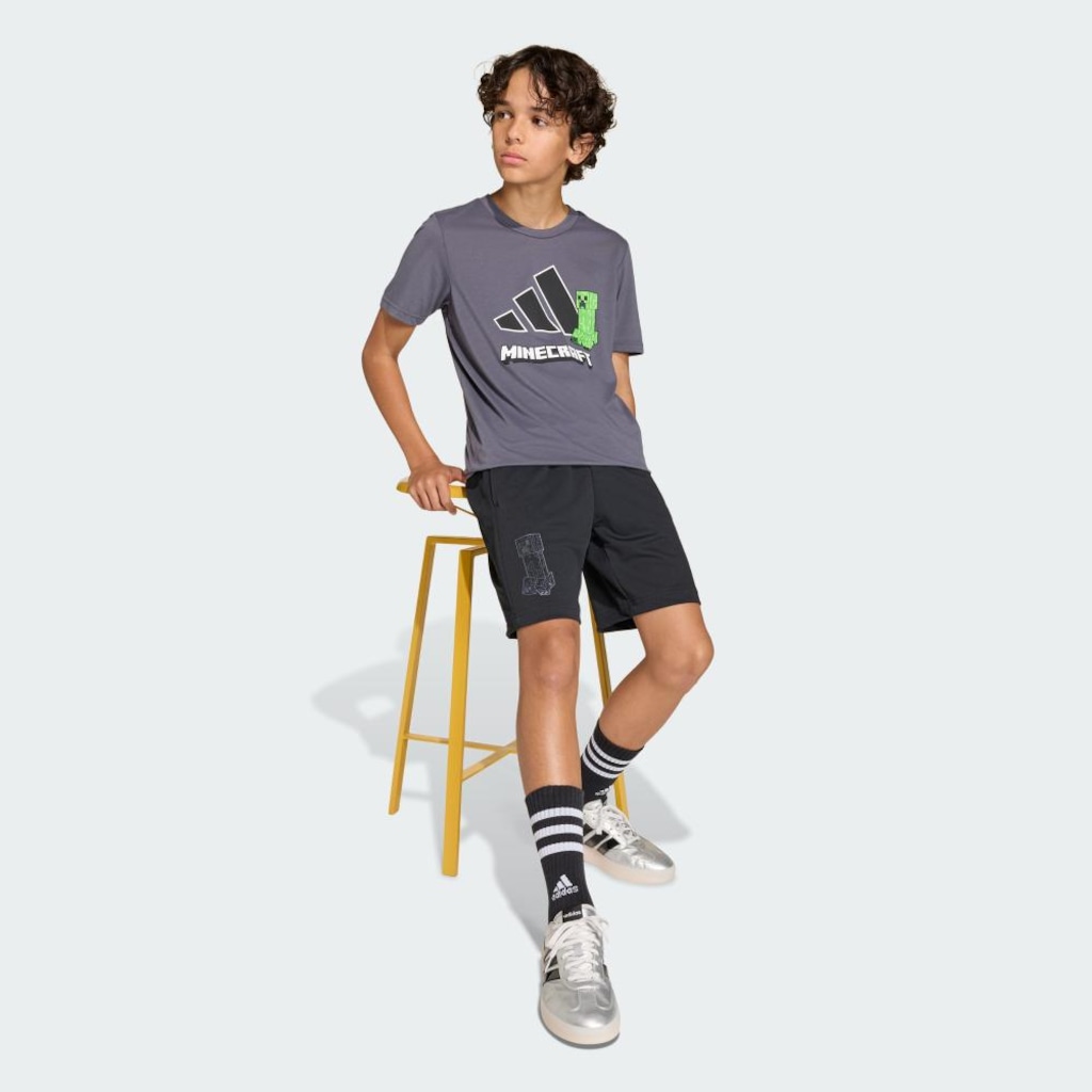 Imagem 4 do produto Short Infantil Adidas Minecraft