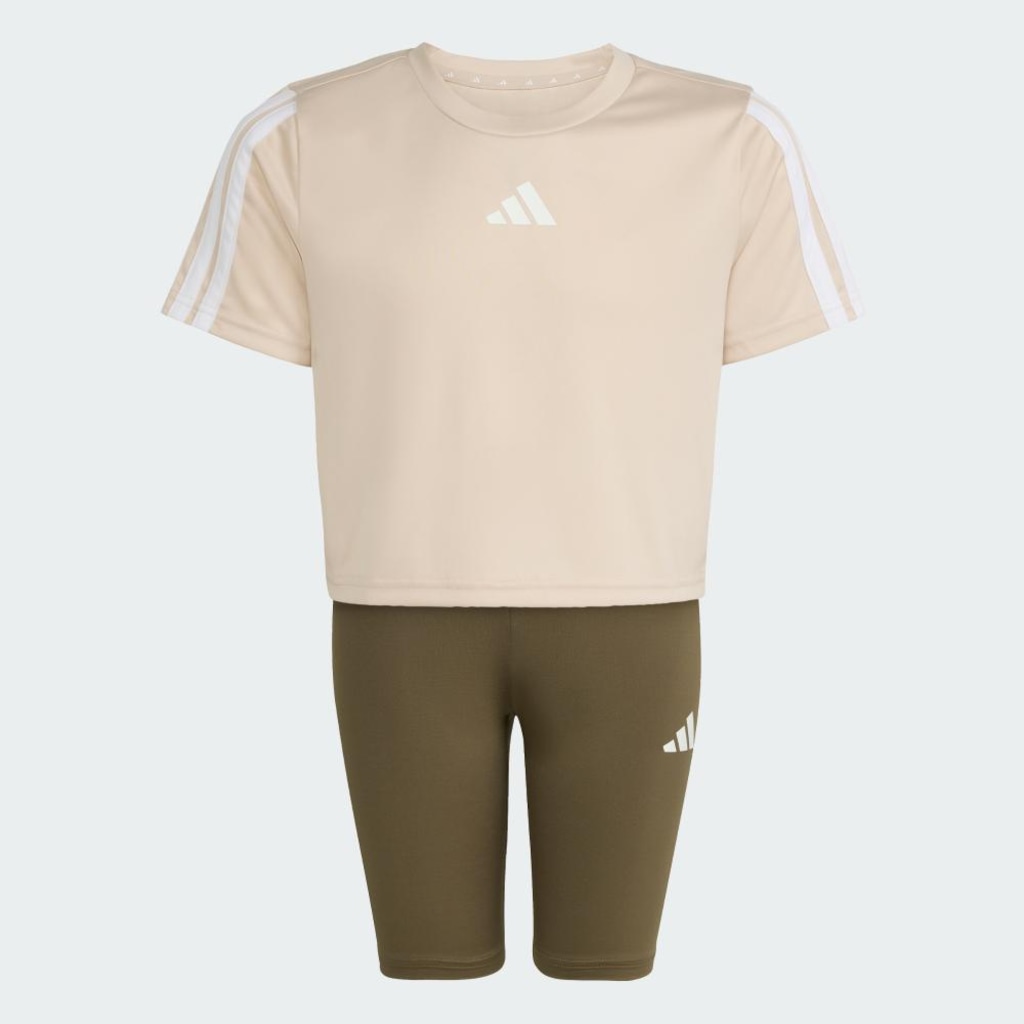 Imagem 2 do produto Conjunto adidas Train 3 Listras Essentials Infantil