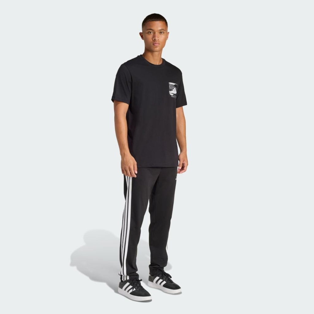 Imagem 4 do produto Camiseta adidas Camo Woven Pocket Masculina