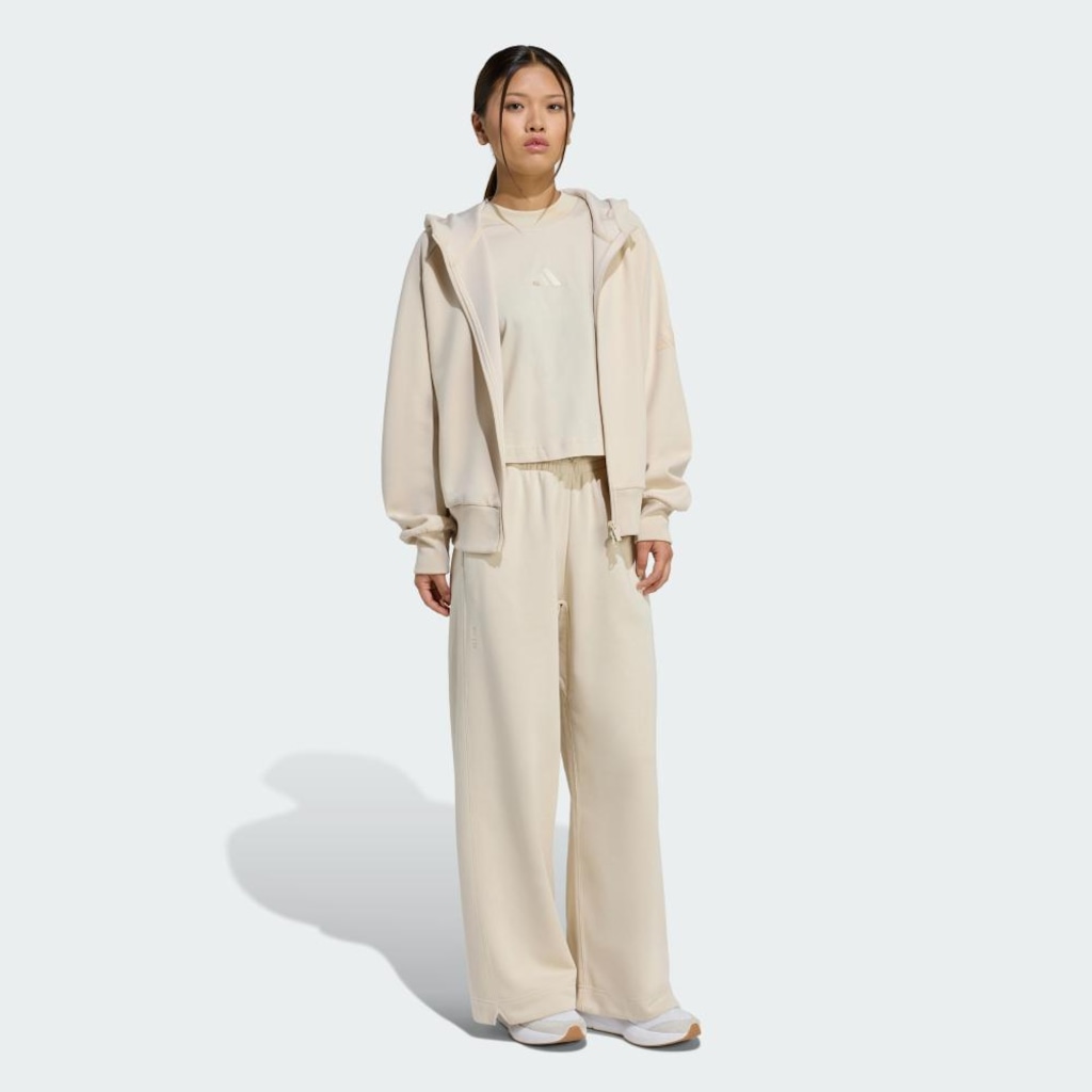 Imagem 4 do produto Blusão com Capuz adidas Soft Lux Fecho Zíper Feminino