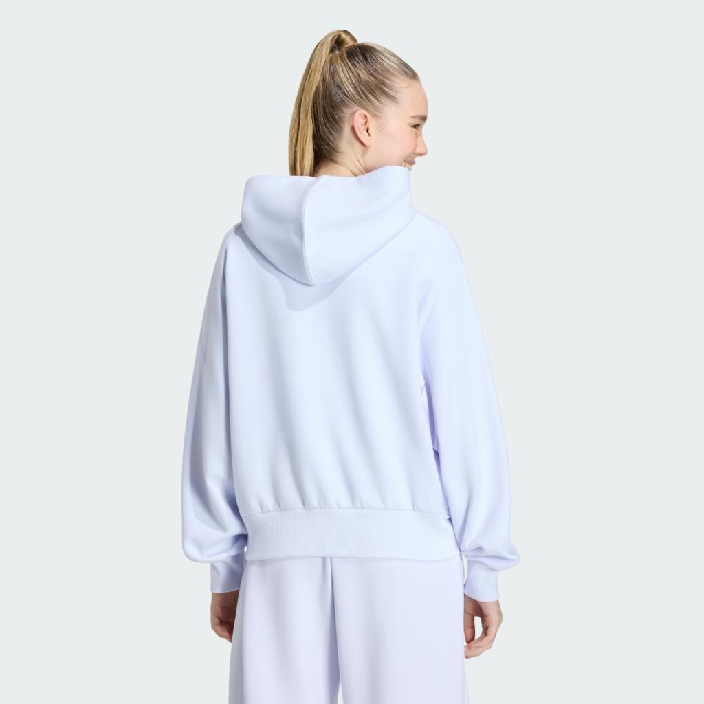 Imagem 3 do produto Blusão com Capuz adidas Soft Lux Fecho Zíper Feminino