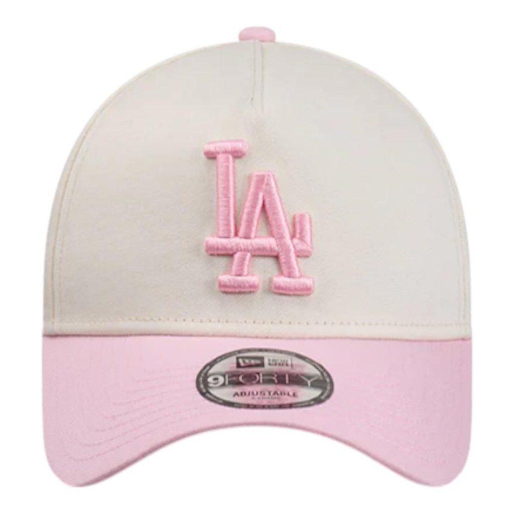 Imagem 2 do produto Boné Masculino New Era 940A-Frame 2tone Los Angeles Dodgers Off White Aba Curva