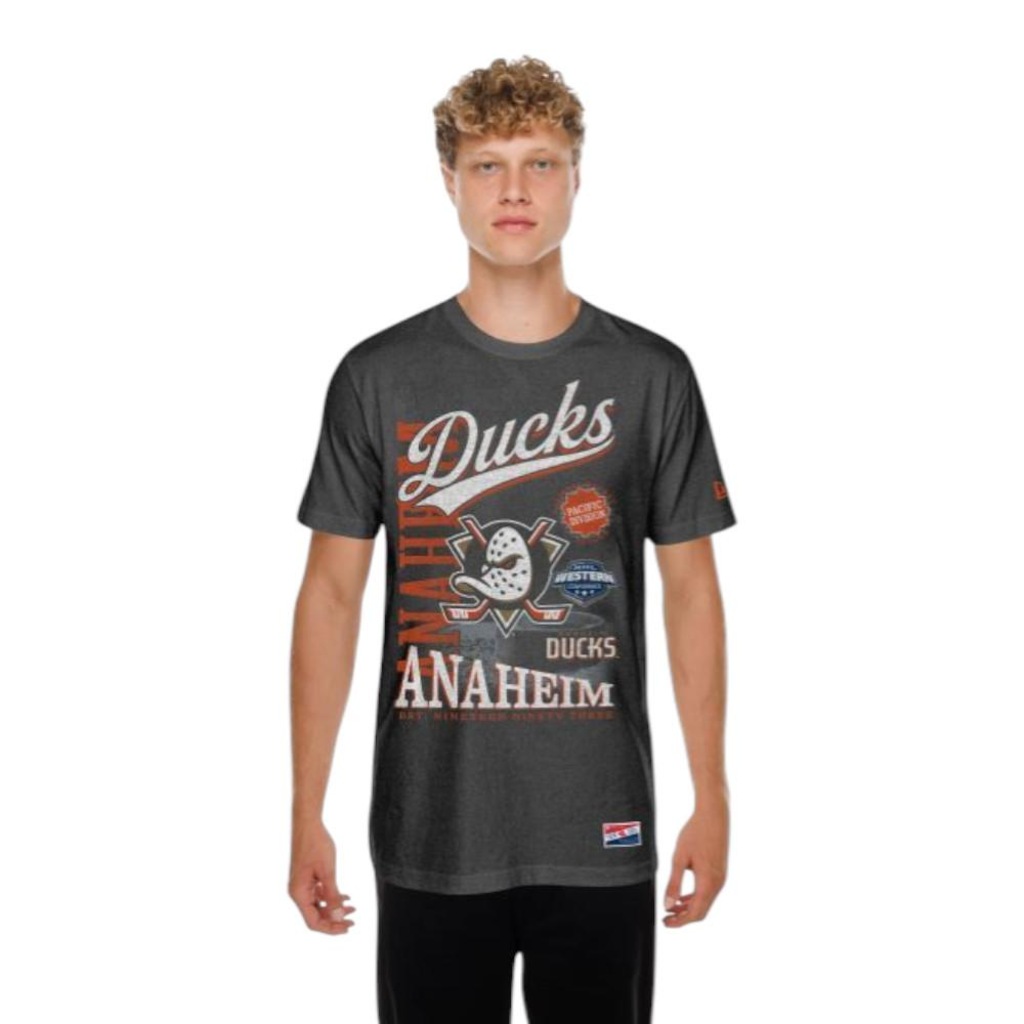 Imagem 3 do produto Camiseta New Era Anaheim Ducks Masculina