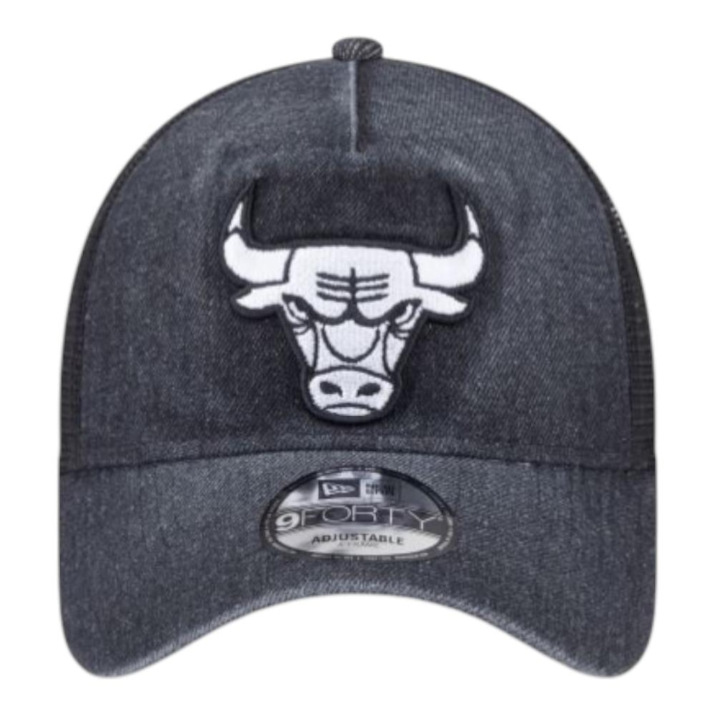 Imagem 3 do produto Boné Masculino New Era 940AF Trucker Wshd Chicago Bulls Aba Curva