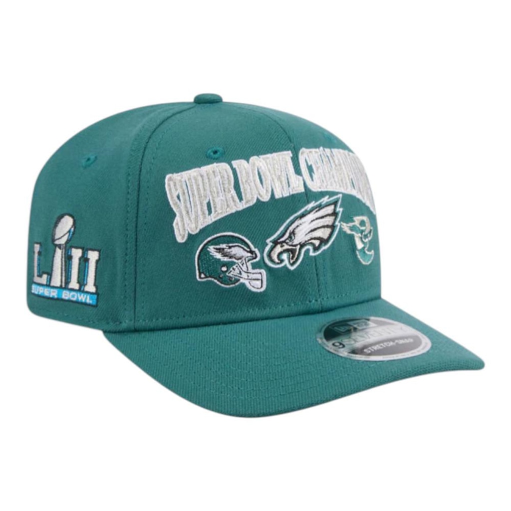 Imagem 2 do produto Boné Masculino New Era 970ss Super Bowl Philadelphia Eagles Aba Curva