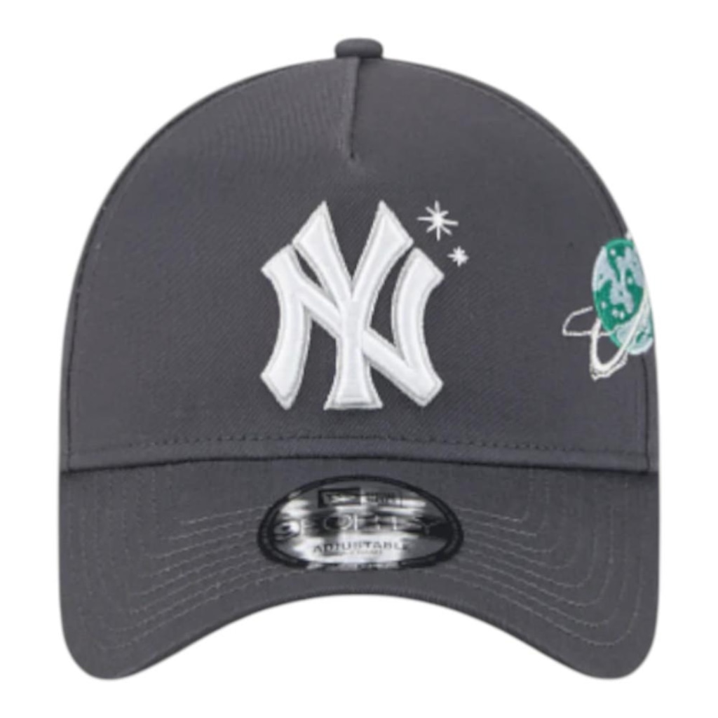 Imagem 3 do produto Boné Masculino New Era 940A-Frame Planets New York Yankees Aba Curva