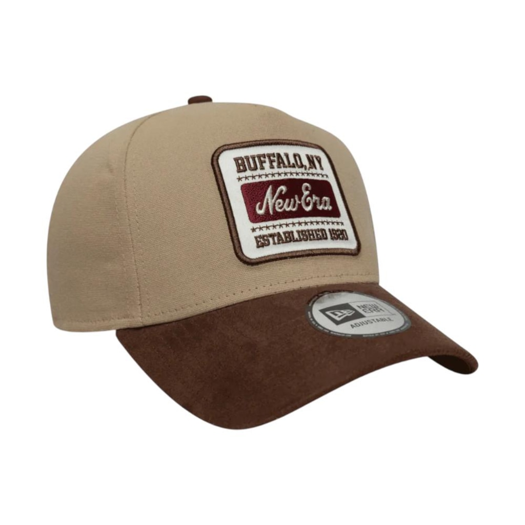 Imagem 3 do produto Boné Masculino New Era Patch E-Frame Cambrs Aba Curva
