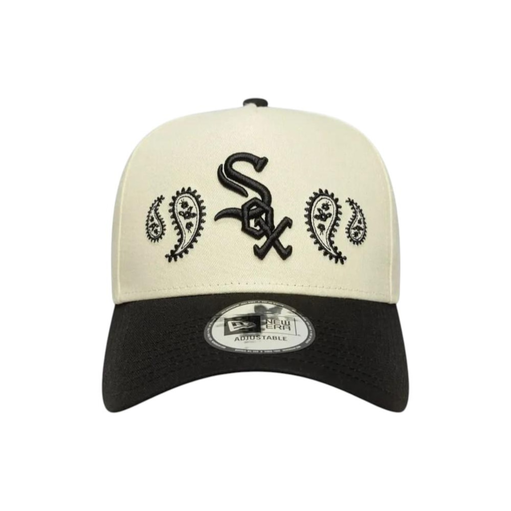 Imagem 3 do produto Boné Masculino New Era 940EF Paisley Chicago White Sox Aba Curva