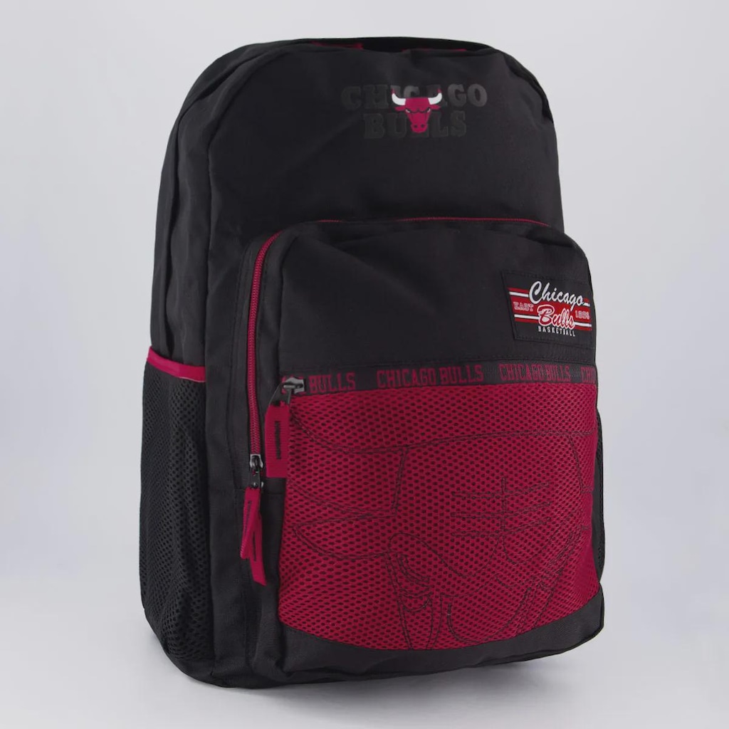 Imagem 2 do produto Kit Mochila e Estojo NBA Chicago Bulls Unissex