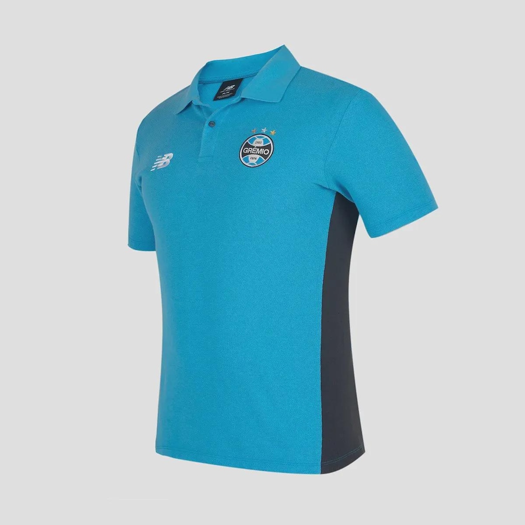 Imagem 2 do produto Camisa Polo Grêmio Viagem 2026 New Balance Masculina