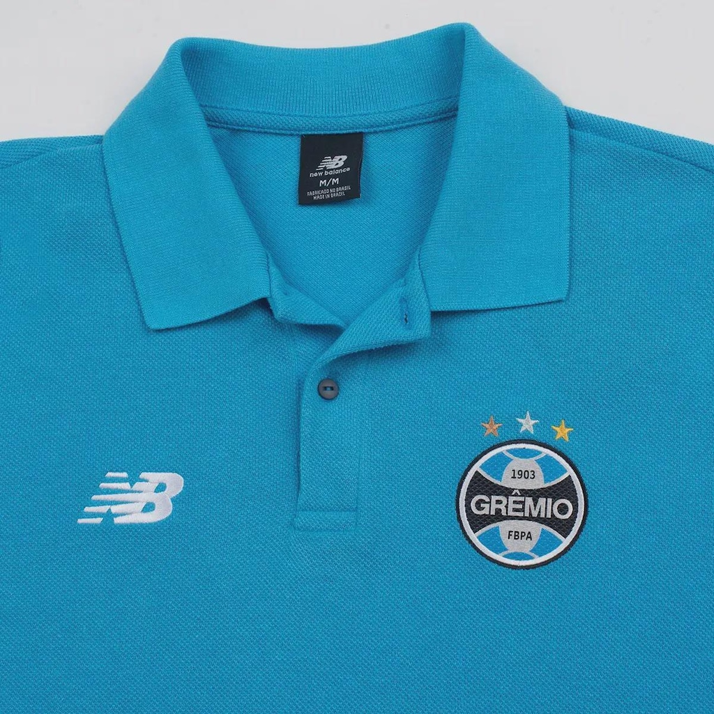 Imagem 4 do produto Camisa Polo Grêmio Viagem 2026 New Balance Masculina