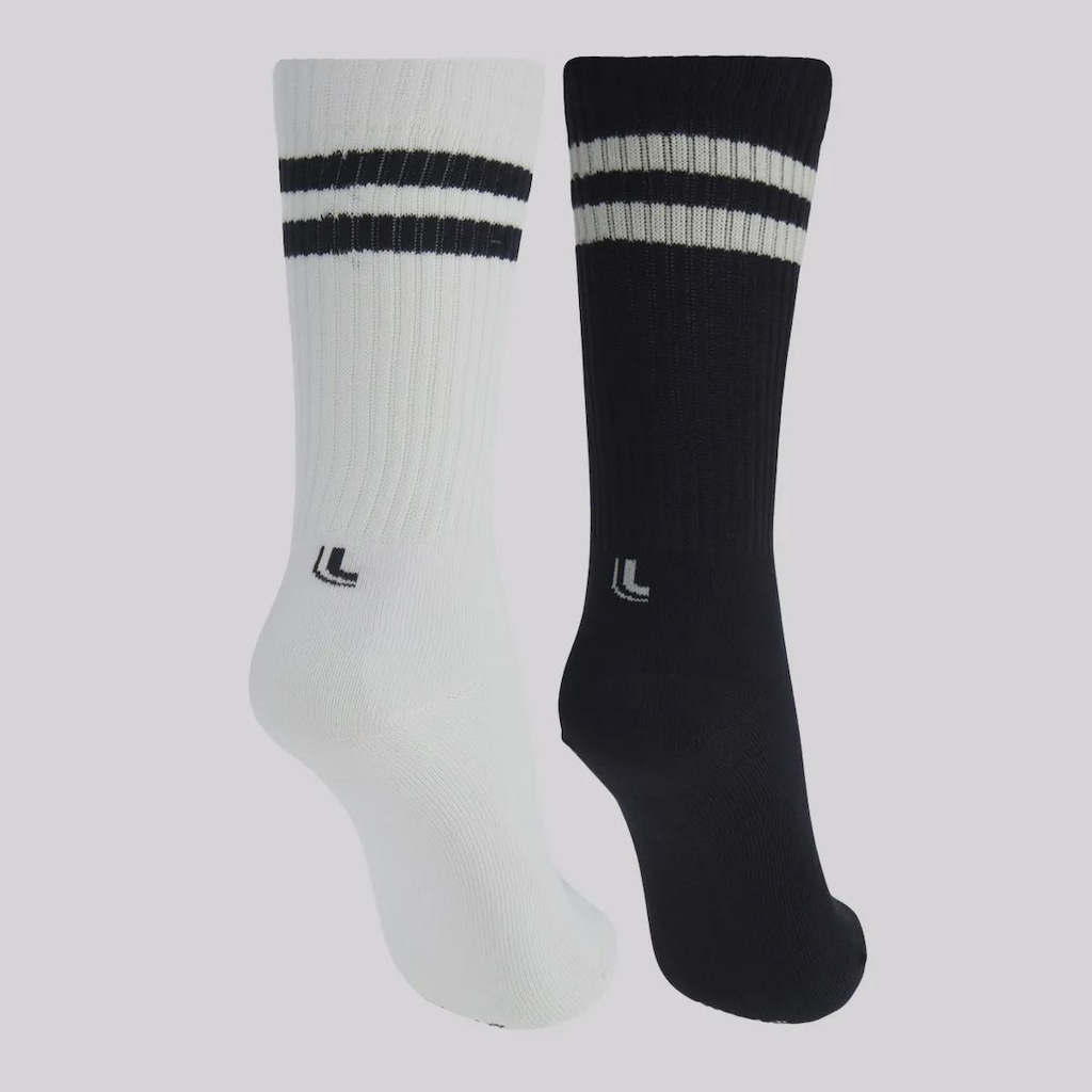 Imagem 2 do produto Kit de 6 Meias Cano Alto Lupo Sport Unissex
