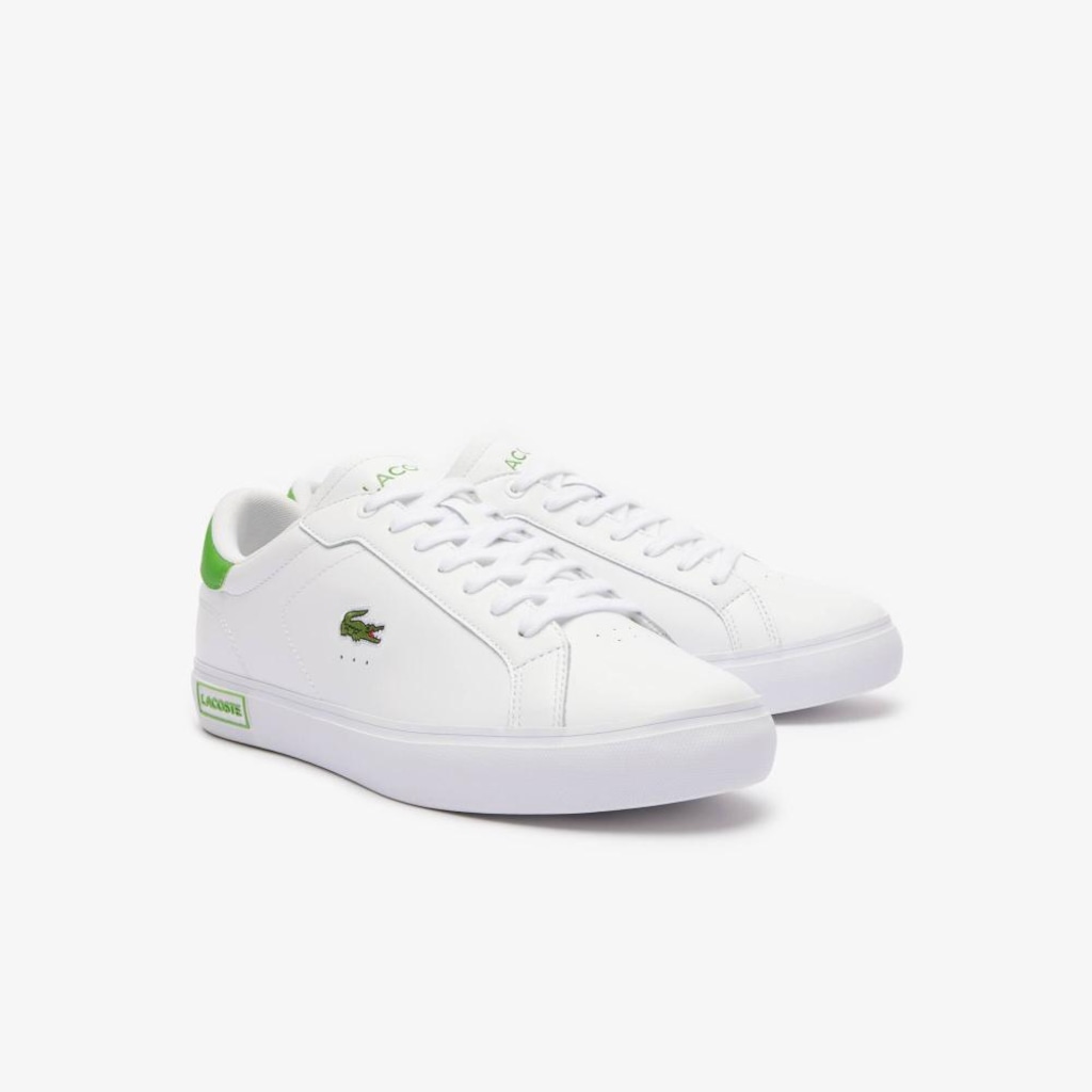 Imagem 2 do produto Tênis Powercourt de Couro Lacoste Masculino