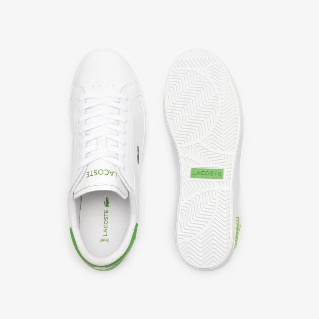 Imagem 4 do produto Tênis Powercourt de Couro Lacoste Masculino