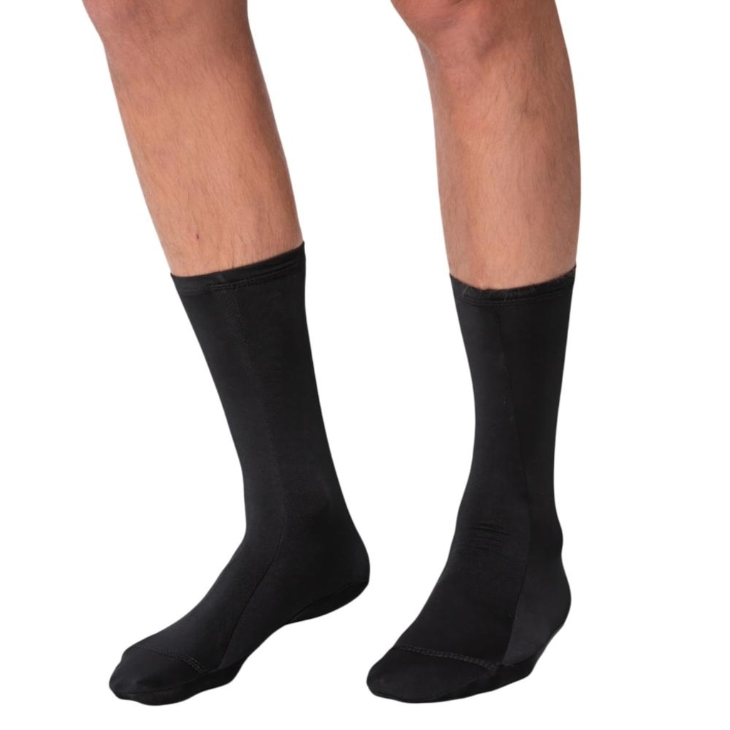 Imagem 2 do produto Meia Segunda Pele Roupas Térmicas Frio Intenso Anatômica Molde 3D - Unissex